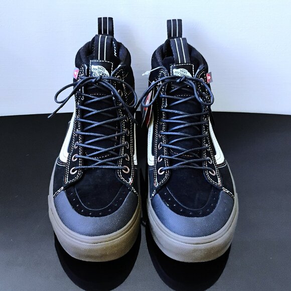 Vans Men's Sk8-Hi MTE-2 Waterproof Suede in Classic Combinations Khaki/Black - Picture 3 of 15